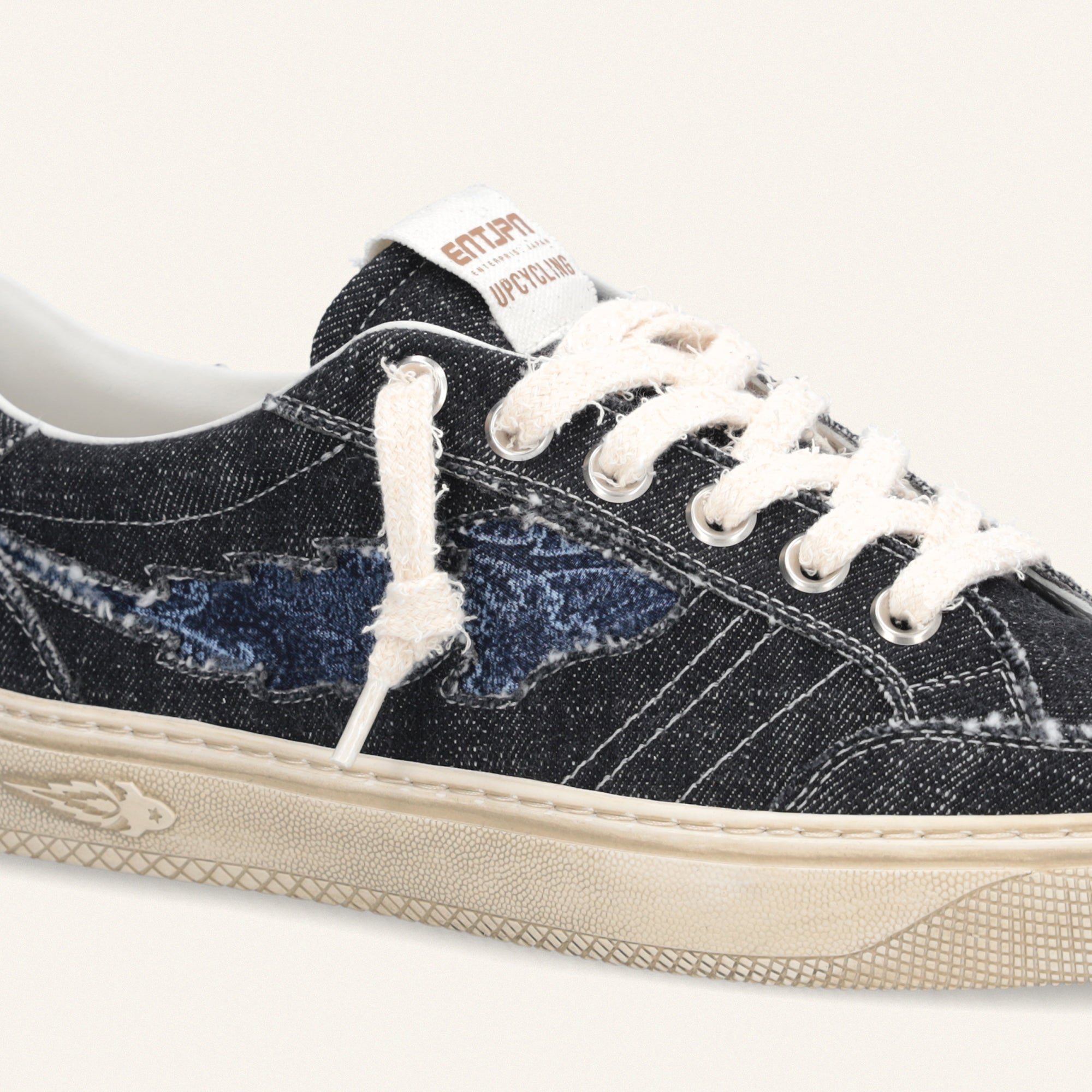 靴 jinjin@ ENTJPN Jupiter Rocket Upcycling - Sneakers in denim – Enterprise Japan