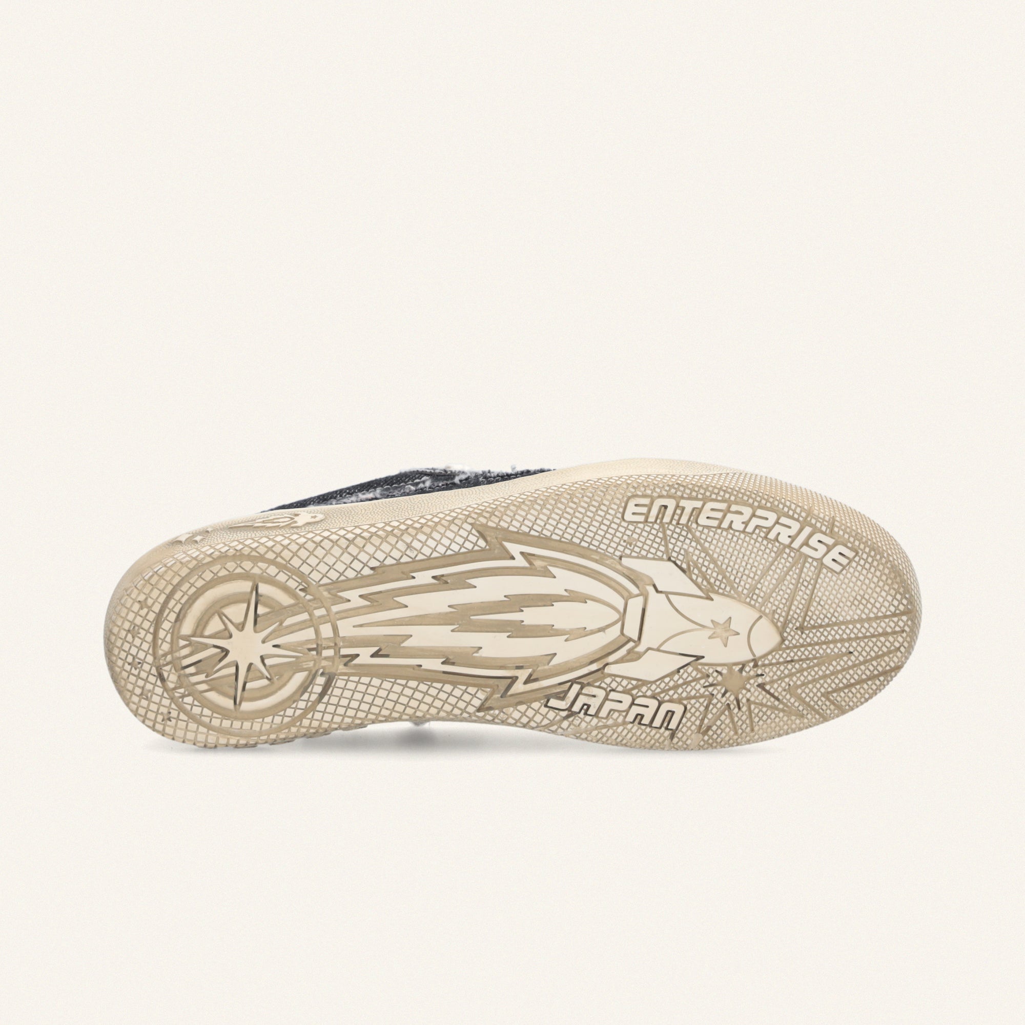 UPCYCLING Entjpn Jupiter Rocket - sneakers unisex in denim