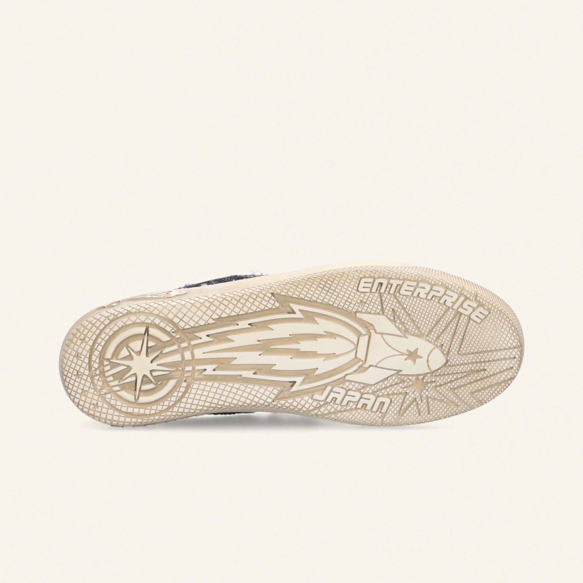 UPCYCLING Entjpn Jupiter Rocket - sneakers unisex in denim