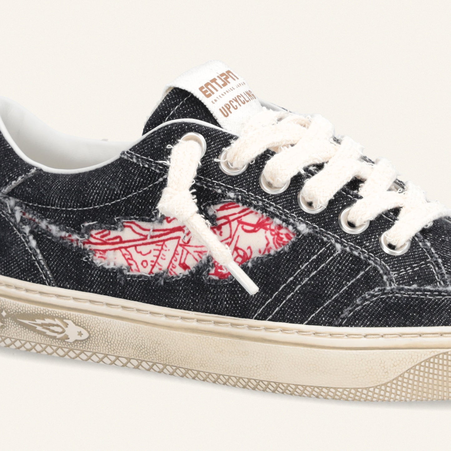 UPCYCLING Entjpn Jupiter Rocket - sneakers unisex in denim