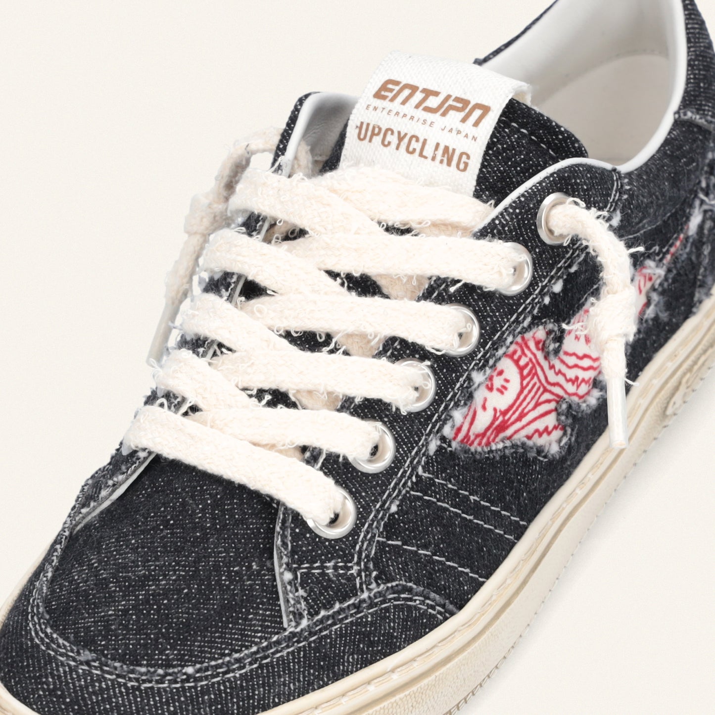 UPCYCLING Entjpn Jupiter Rocket - sneakers unisex in denim