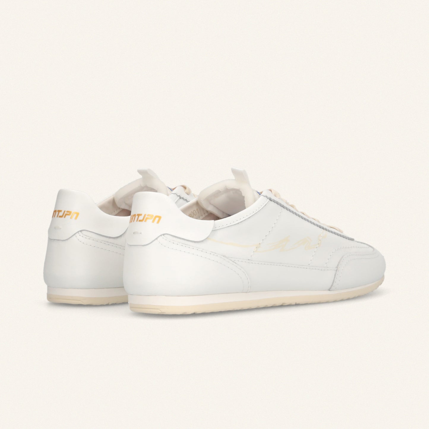 ENTJPN 61 - sneakers in pelle bianca