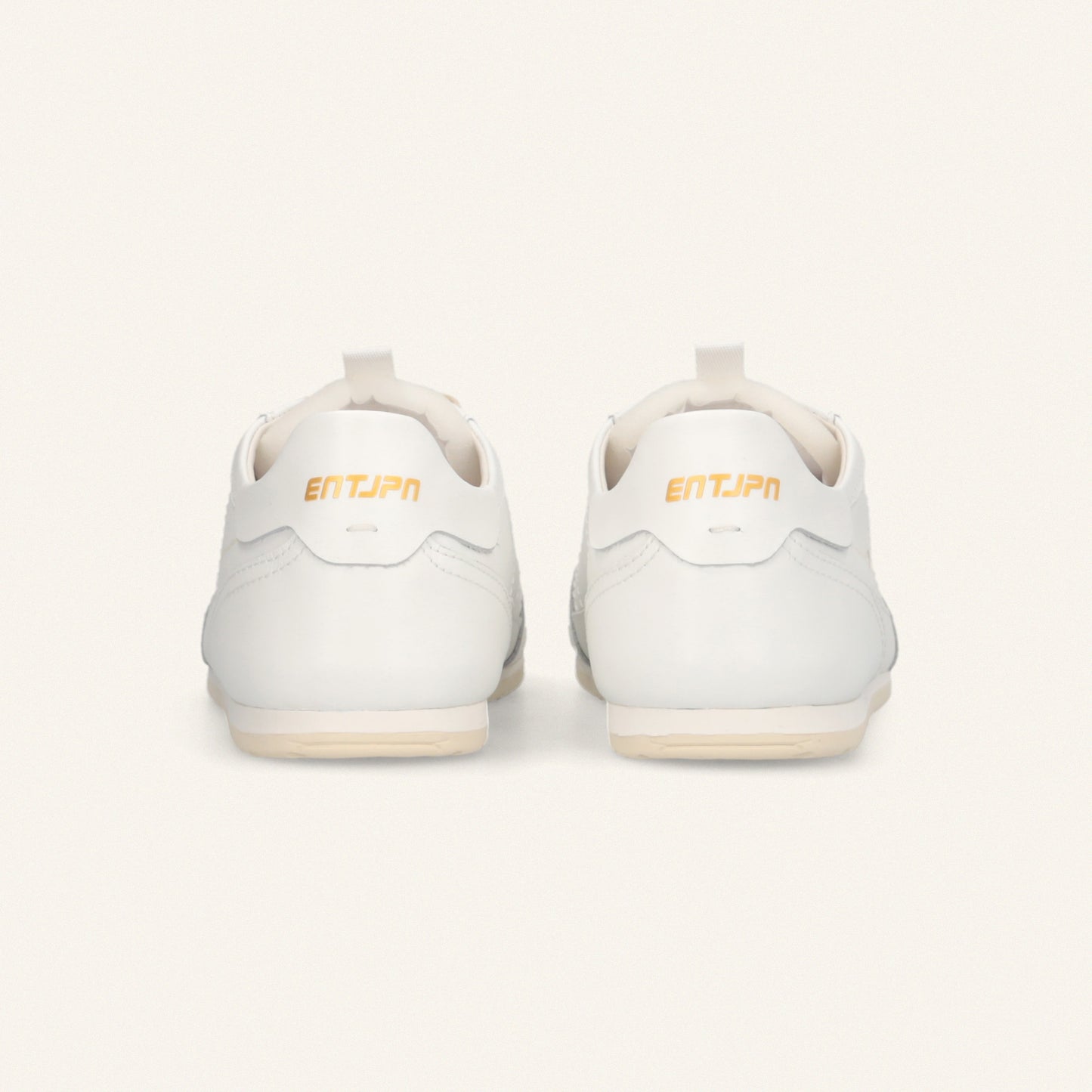 ENTJPN 61 - sneakers in pelle bianca