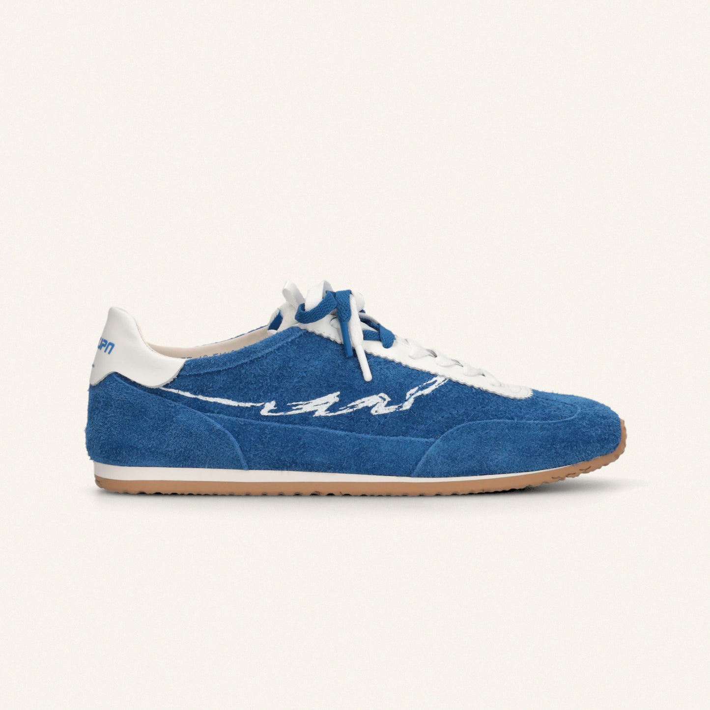 ENTJPN 61 – blue suede sneakers