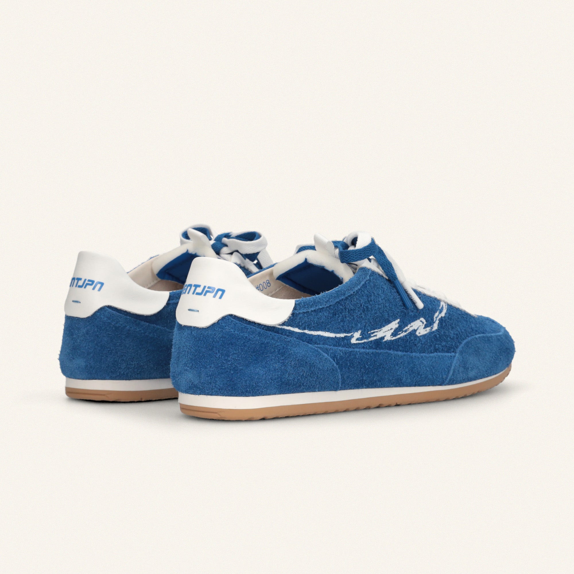 ENTJPN 61 blue suede sneakers | The Archive Series – Enterprise Japan