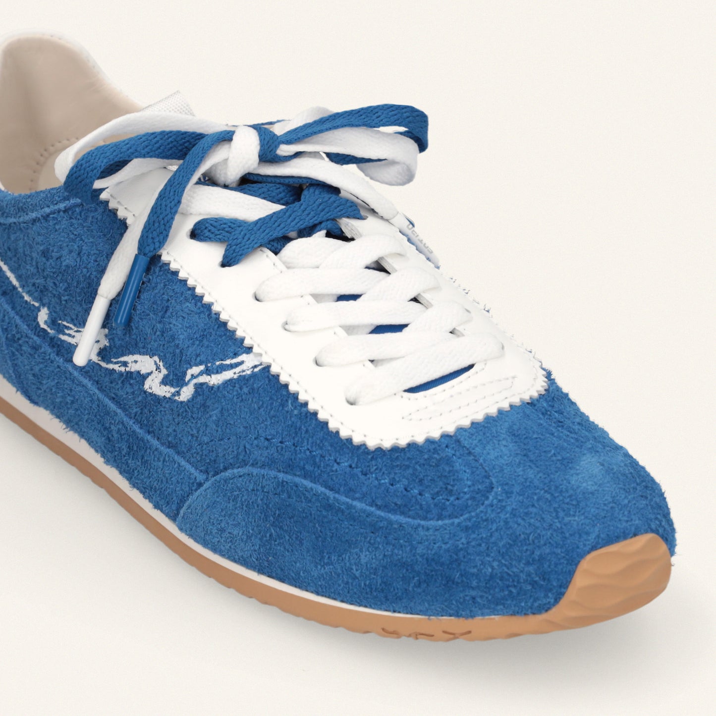 ENTJPN 61 – blue suede sneakers