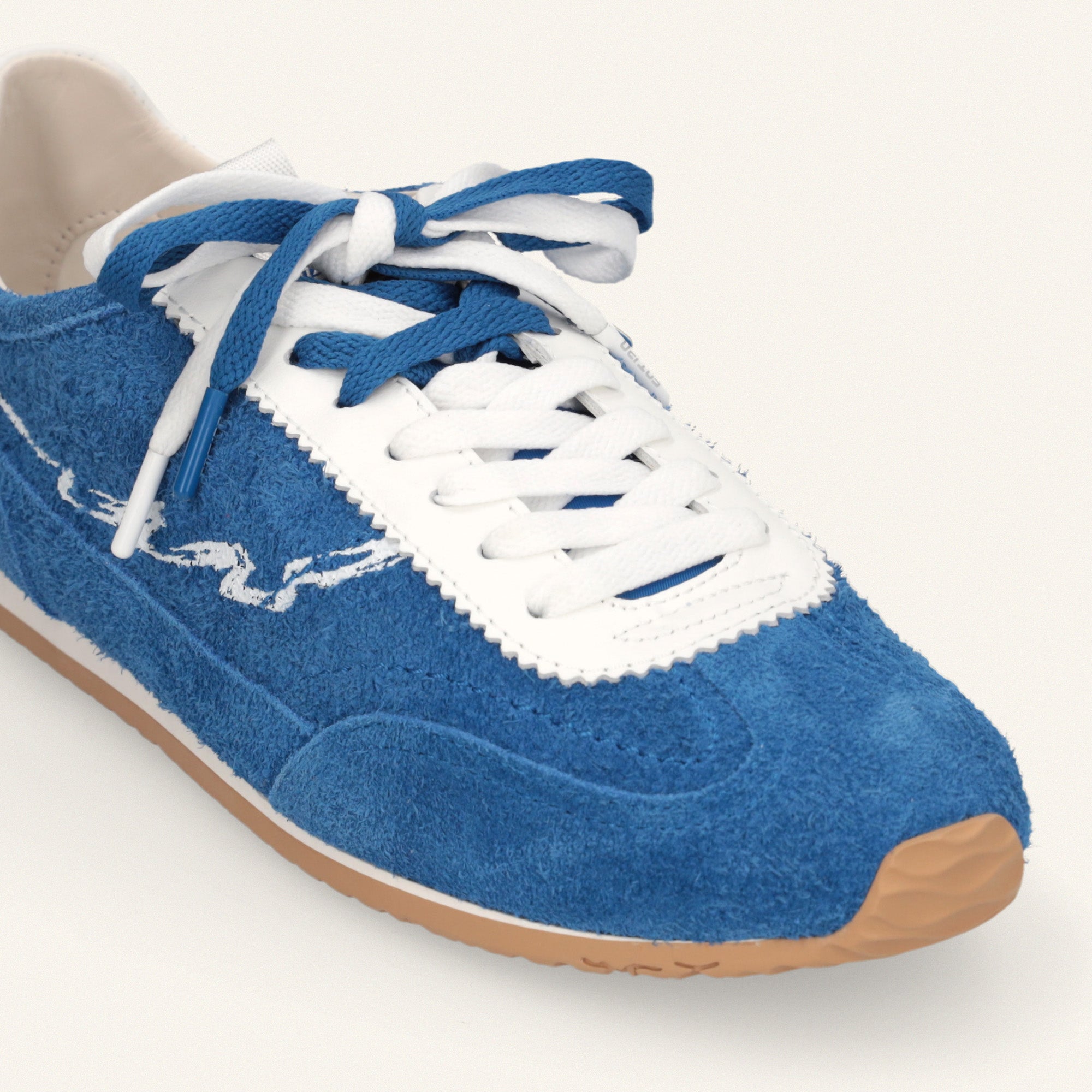 ENTJPN 61 – blue suede sneakers