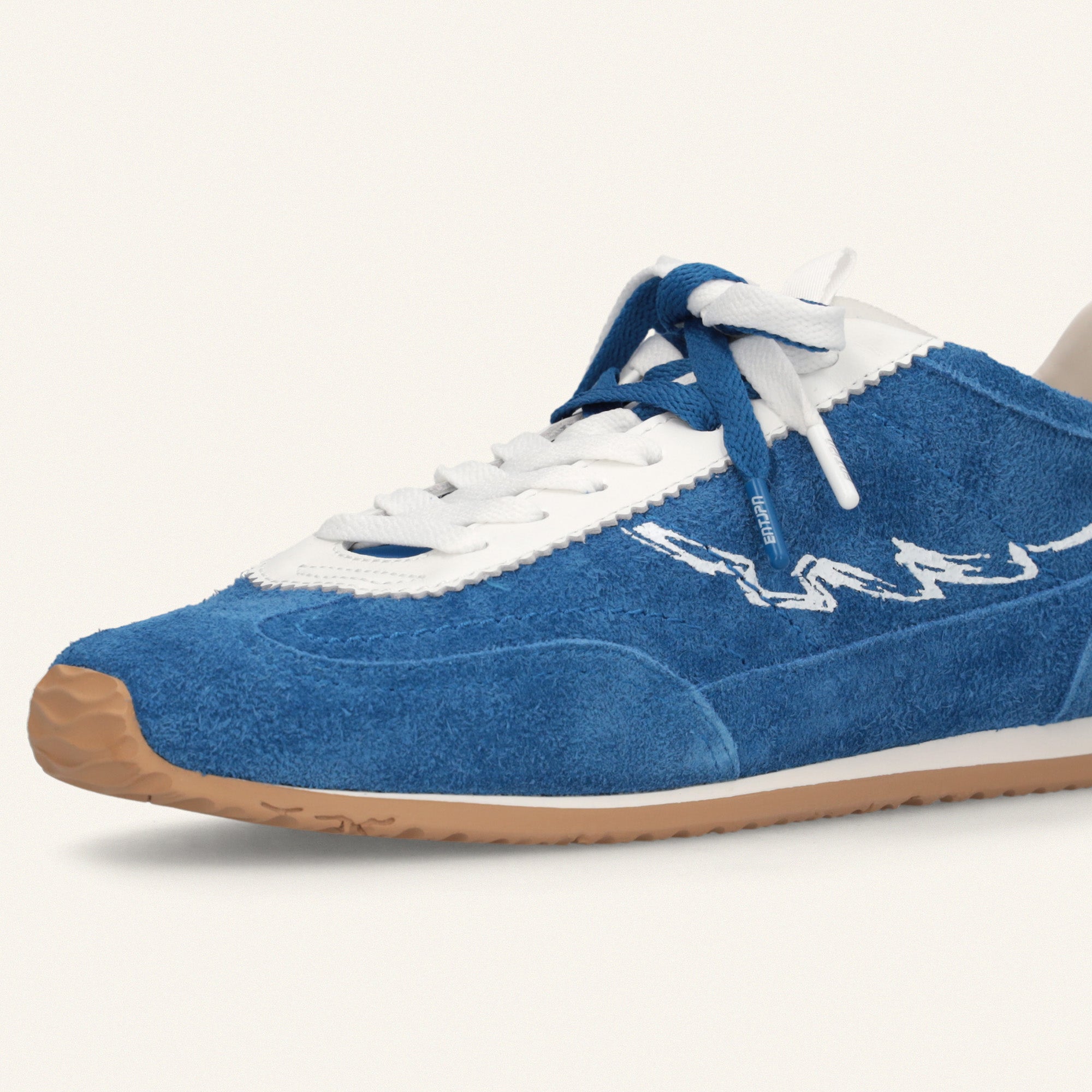 ENTJPN 61 blue suede sneakers | The Archive Series – Enterprise Japan