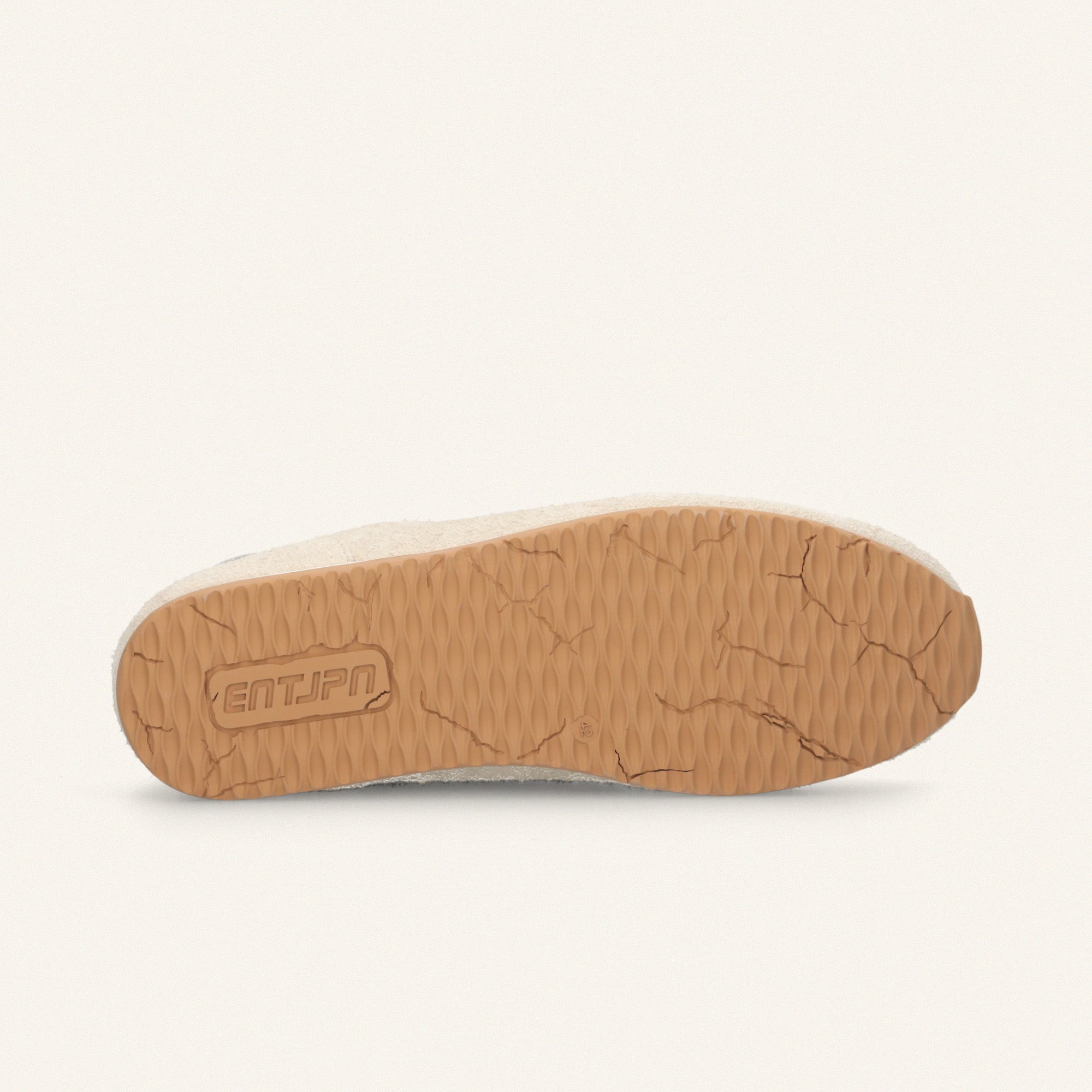 ENTJPN 61 - sneakers in pelle scamosciata sabbia