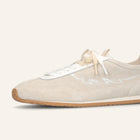ENTJPN 61 - sneakers in pelle scamosciata sabbia