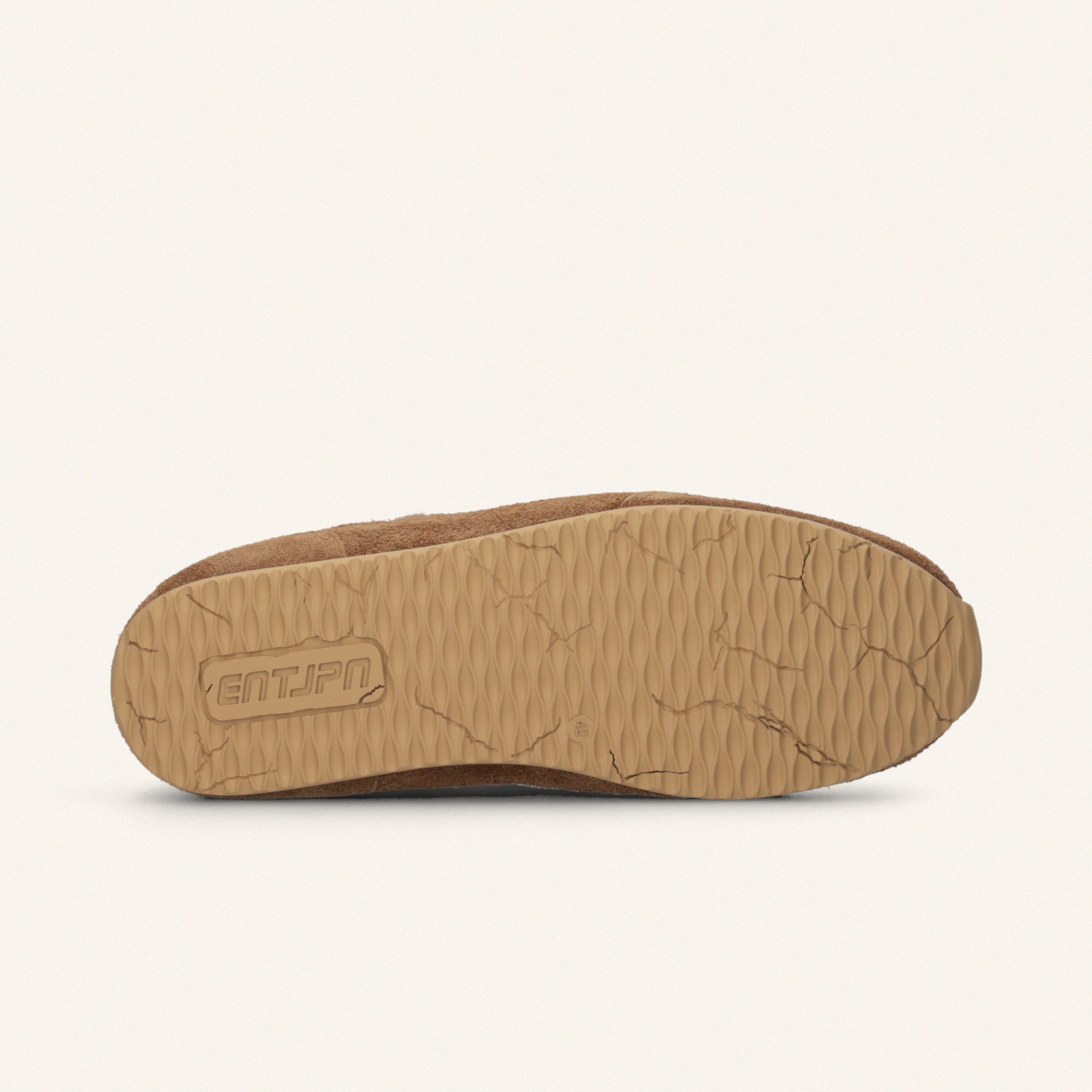 ENTJPN 61 - sneakers in pelle scamosciata marrone