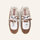 ENTJPN 61 - sneakers in pelle scamosciata marrone