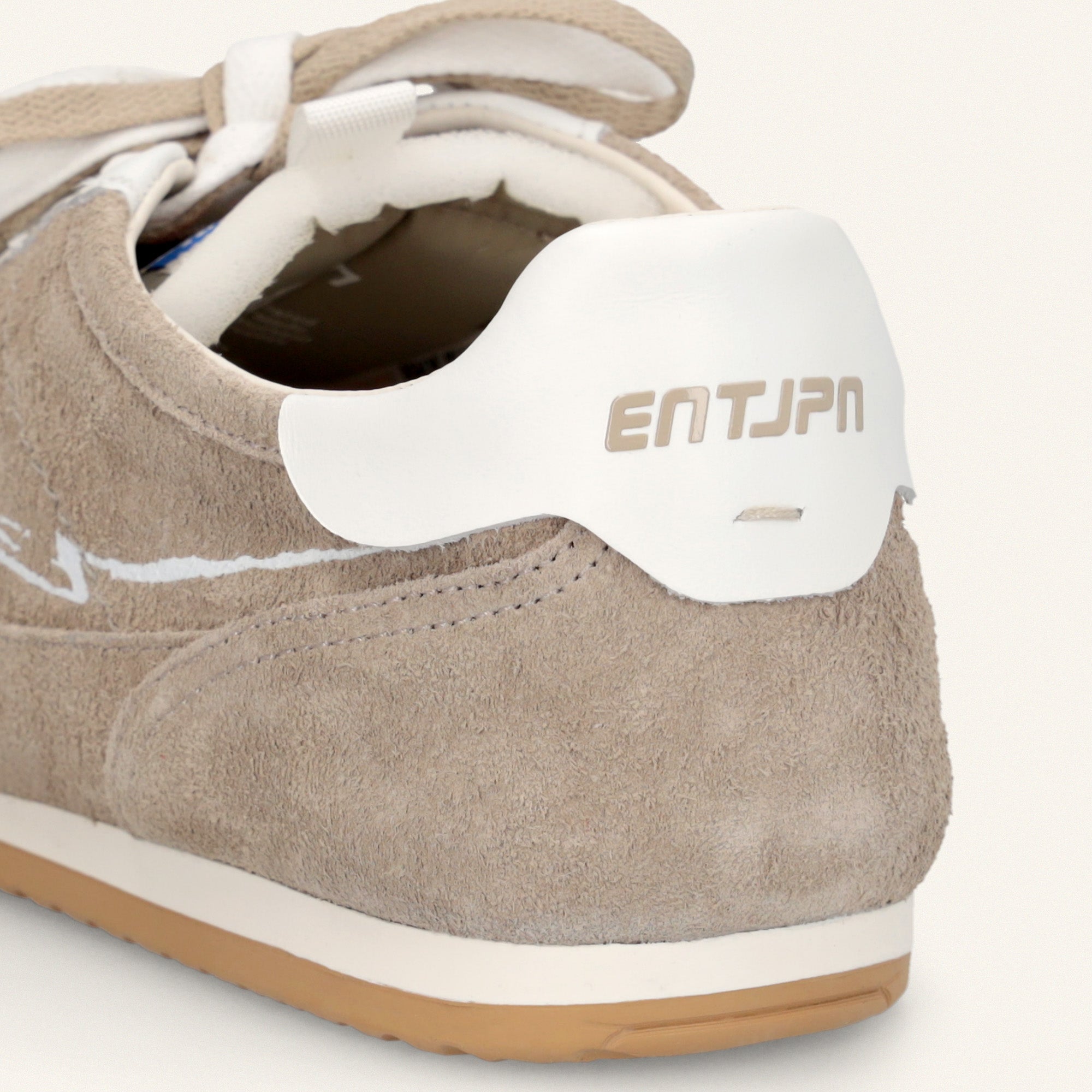 ENTJPN 61 – stone brown suede sneakers