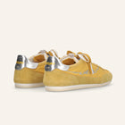 ENTJPN 61 – yellow suede and nylon sneakers