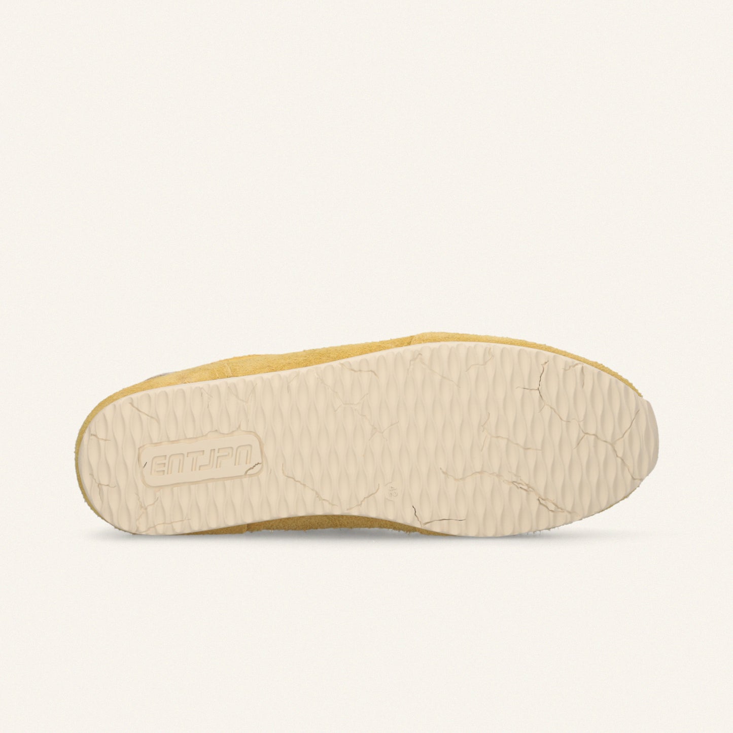 ENTJPN 61 – yellow suede and nylon sneakers