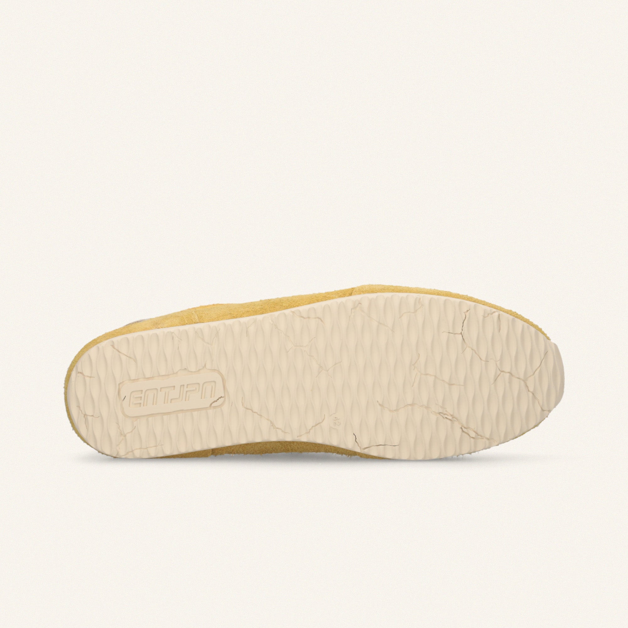 ENTJPN 61 – yellow suede and nylon sneakers