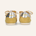 ENTJPN 61 – yellow suede and nylon sneakers