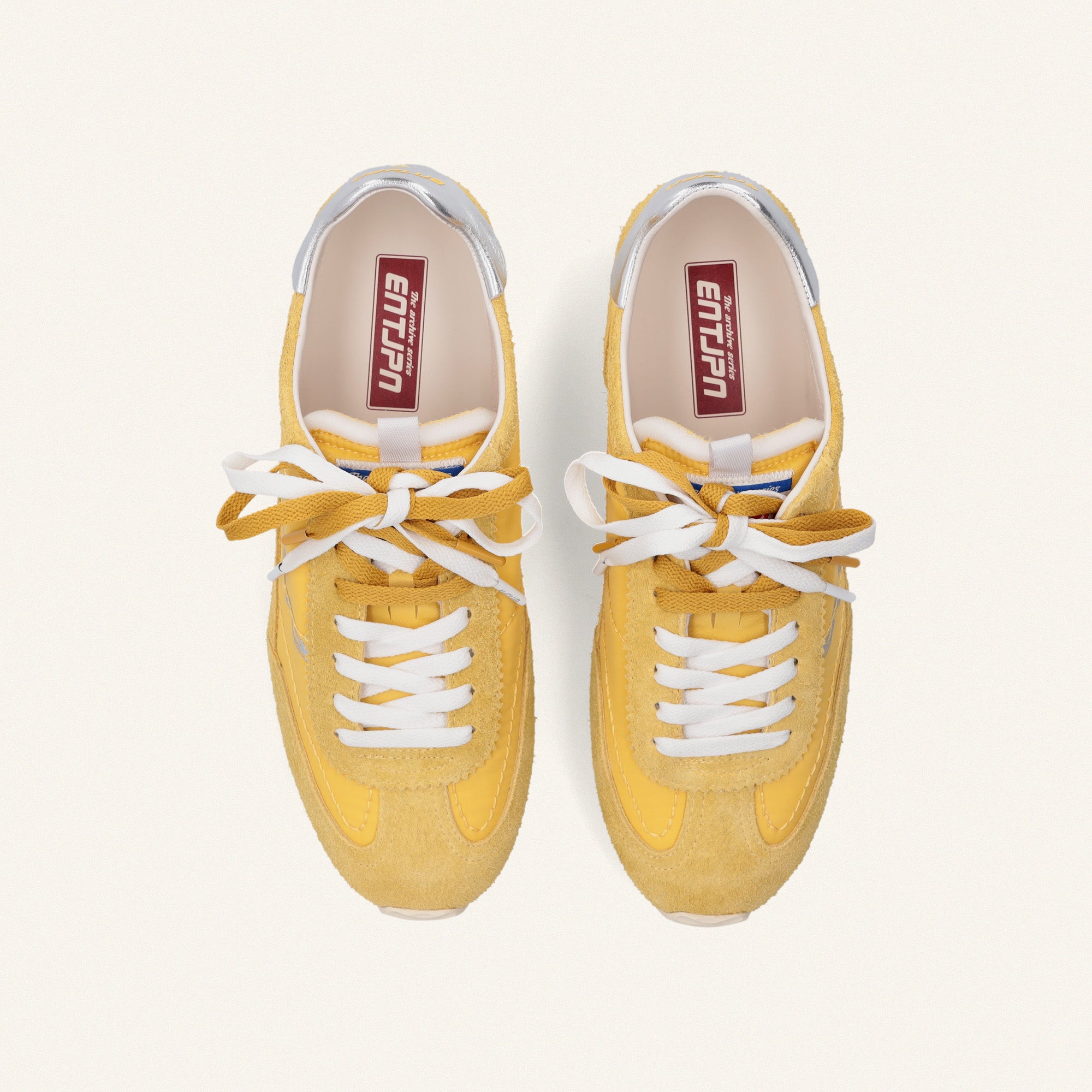 ENTJPN 61 yellow suede sneakers | The Archive Series – Enterprise