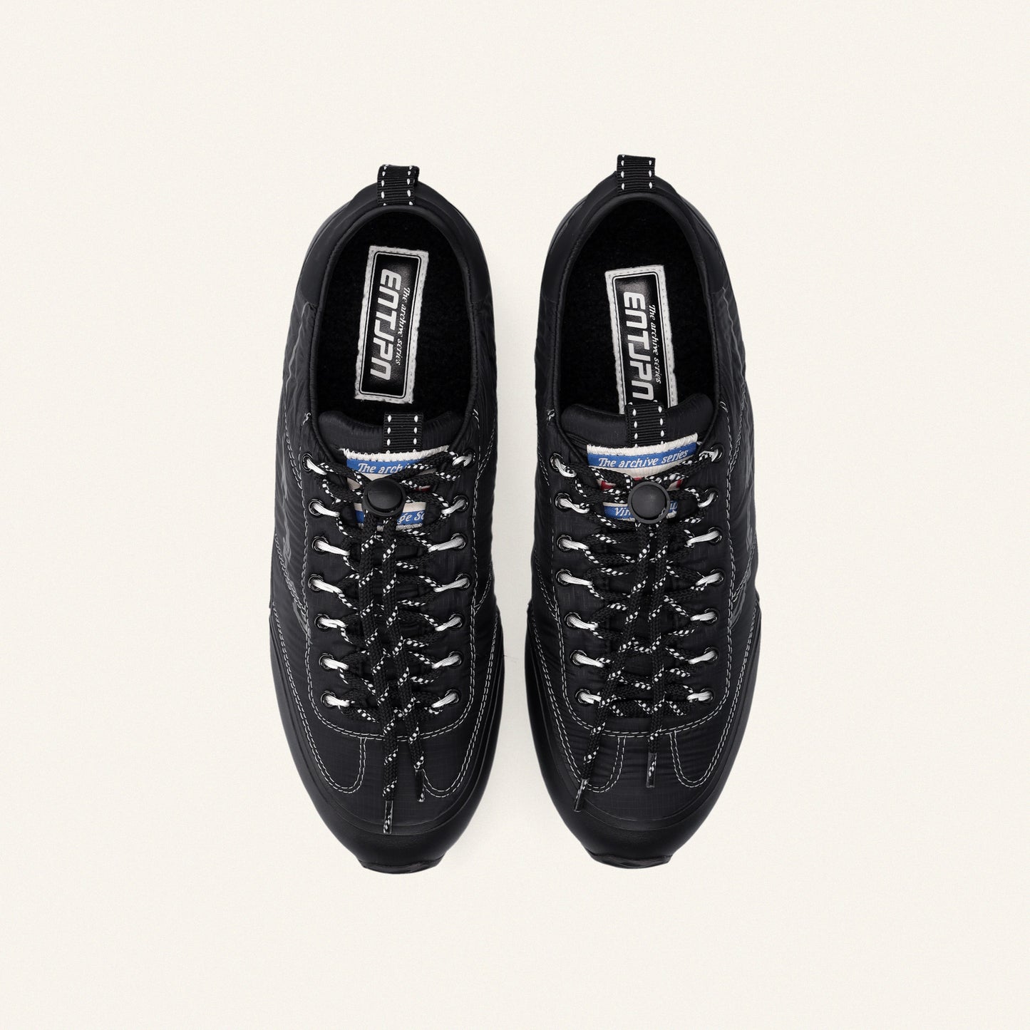 ENTJPN 61 Alpina - sneakers unisex in nylon nera