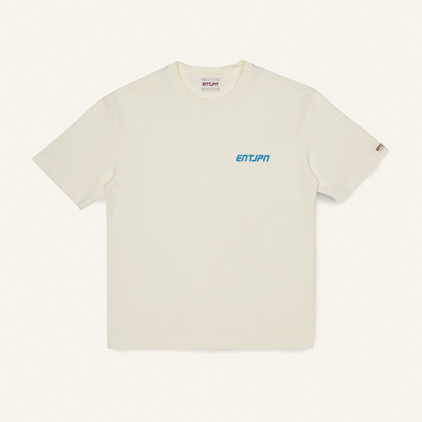 T-shirt in cotone con stampa 'Where Lightness Meets Craft'