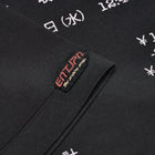 Black cotton T-shirt with “Enterprise Japan Market” print