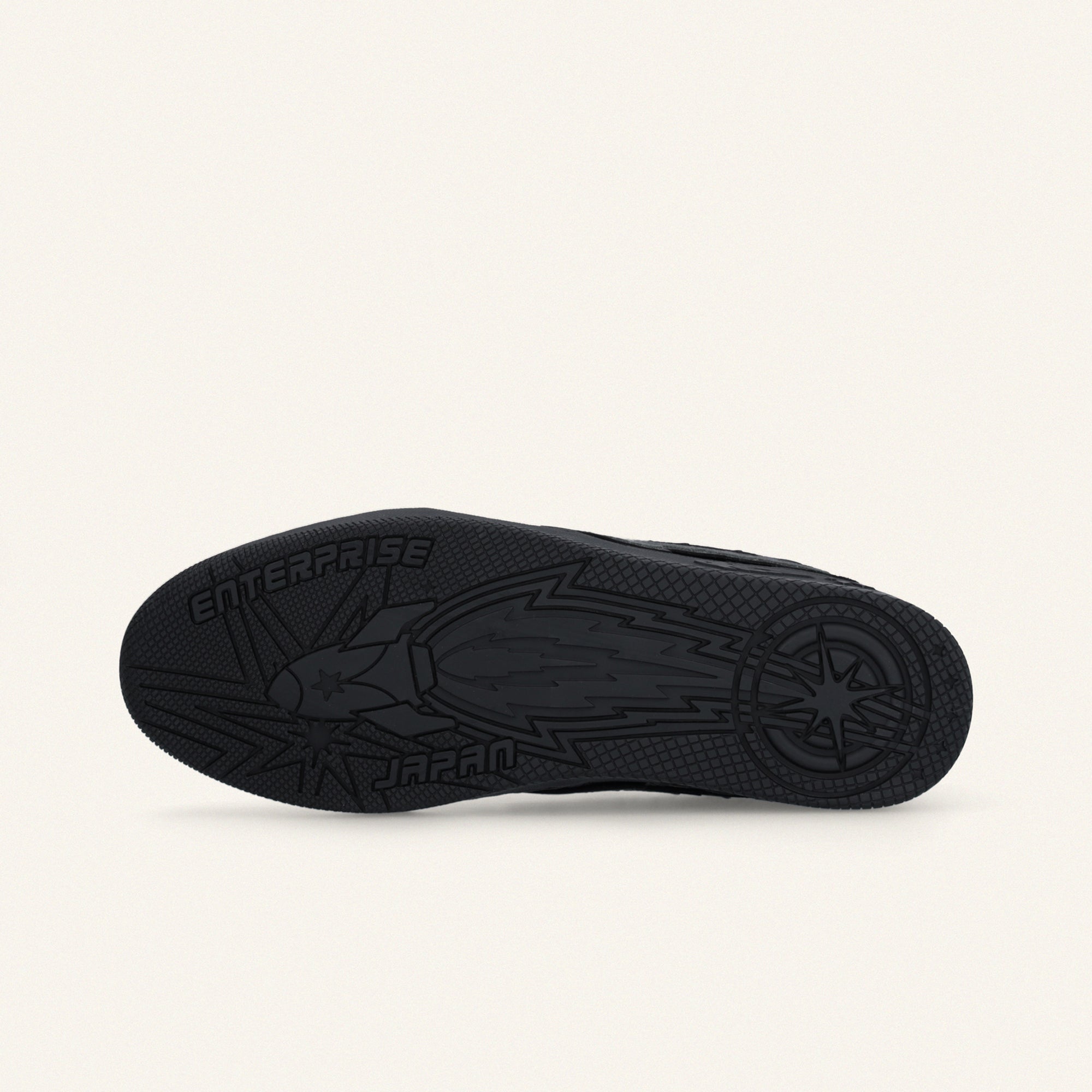 EJ EGG ROCKET BLACK SNEAKERS