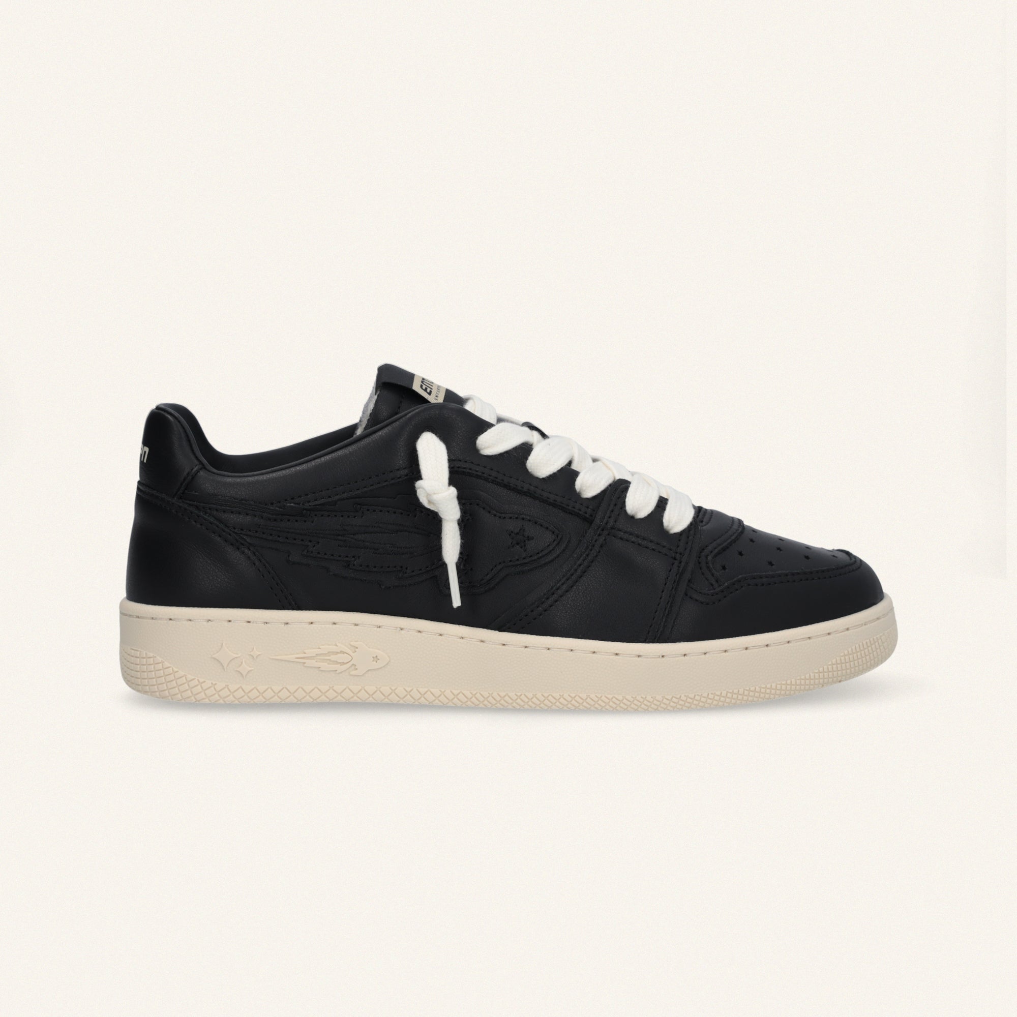 Entjpn Egg Rocket - sneakers uomo in pelle nera