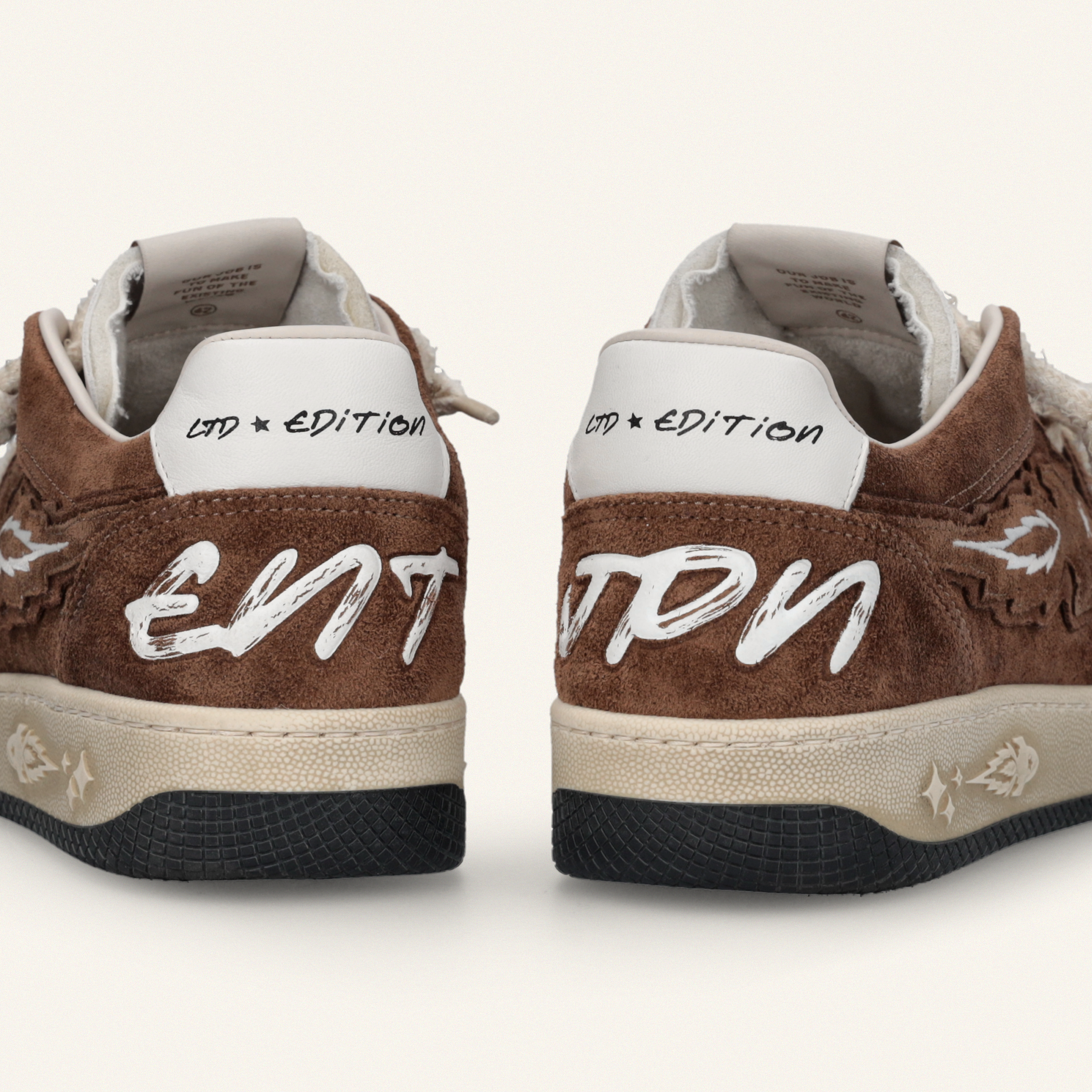 Entjpn Egg Rocket - sneakers unisex vintage marrone