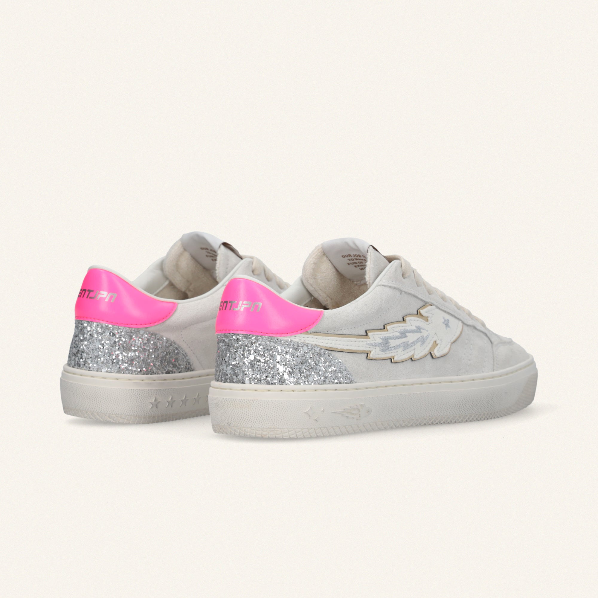 Entjpn Jupiter Rocket - sneakers donna con dettagli fluo e glitter