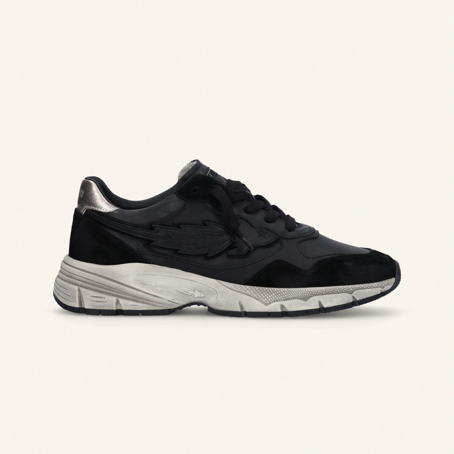 ENTJPN Run Rocket – man vintage black sneakers