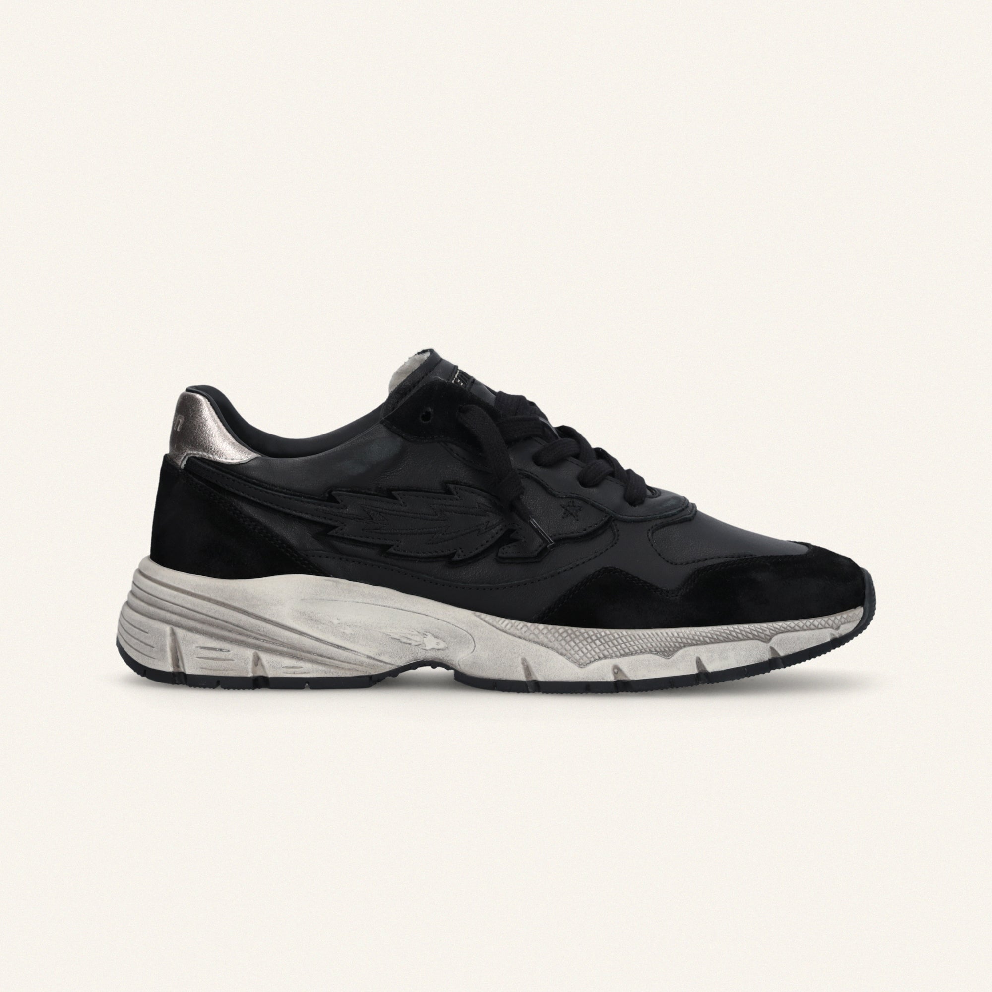 ENTJPN Run Rocket – man vintage black sneakers