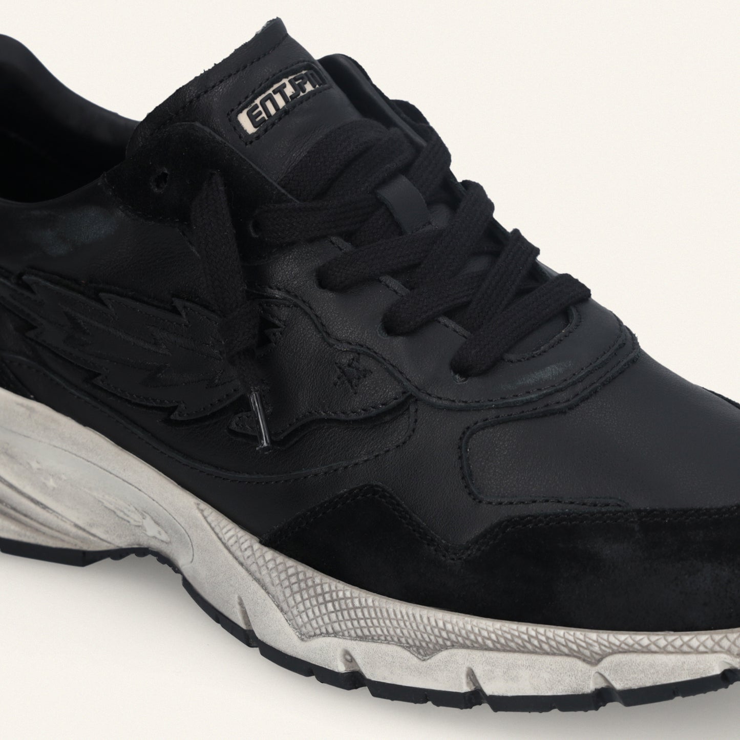 ENTJPN Run Rocket – man vintage black sneakers