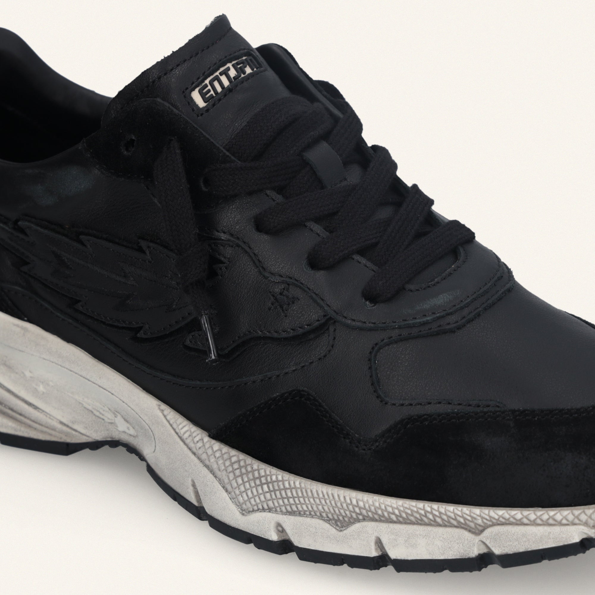 ENTJPN Run Rocket – man vintage black sneakers