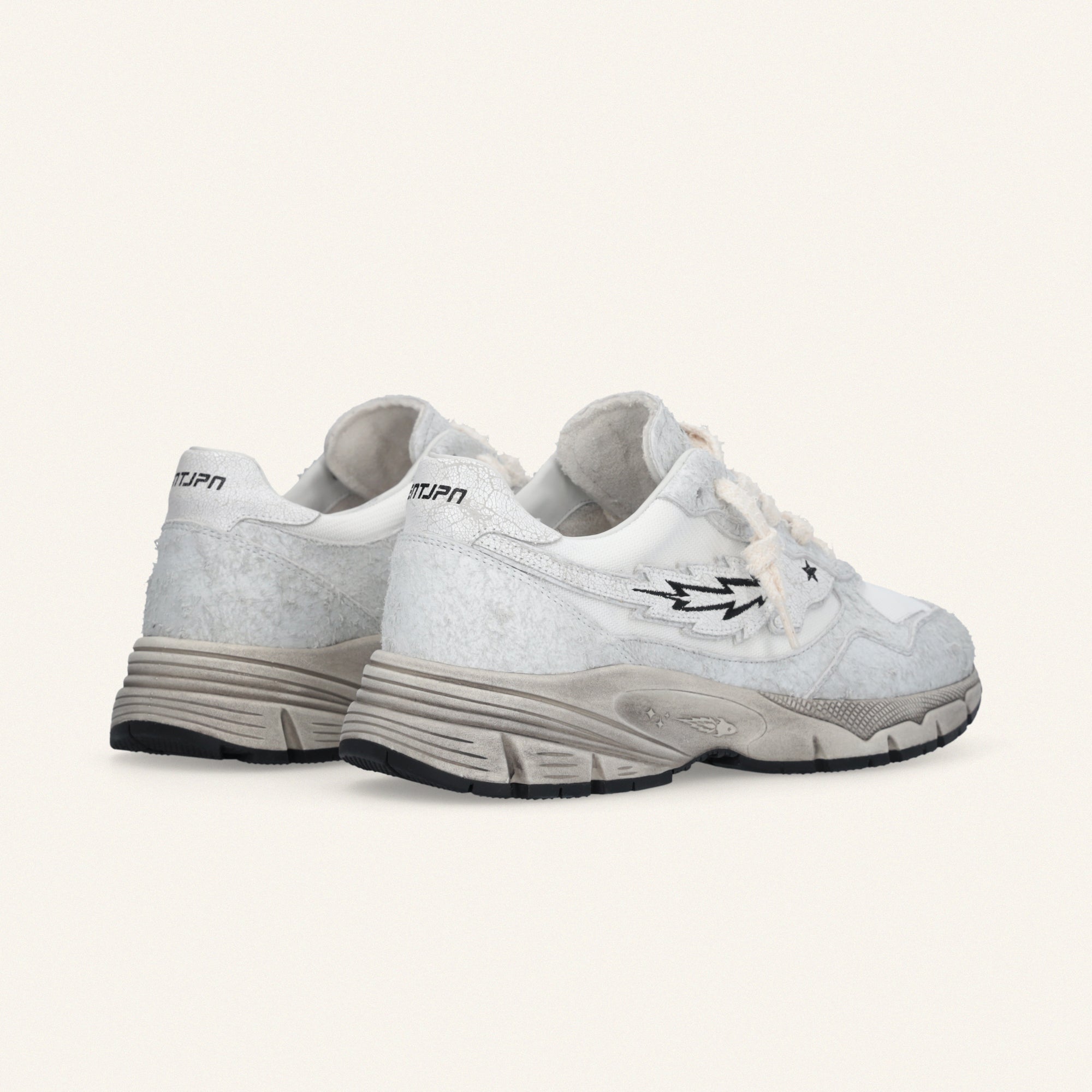 Entjpn Run Rocket - sneakers crackle bianca man