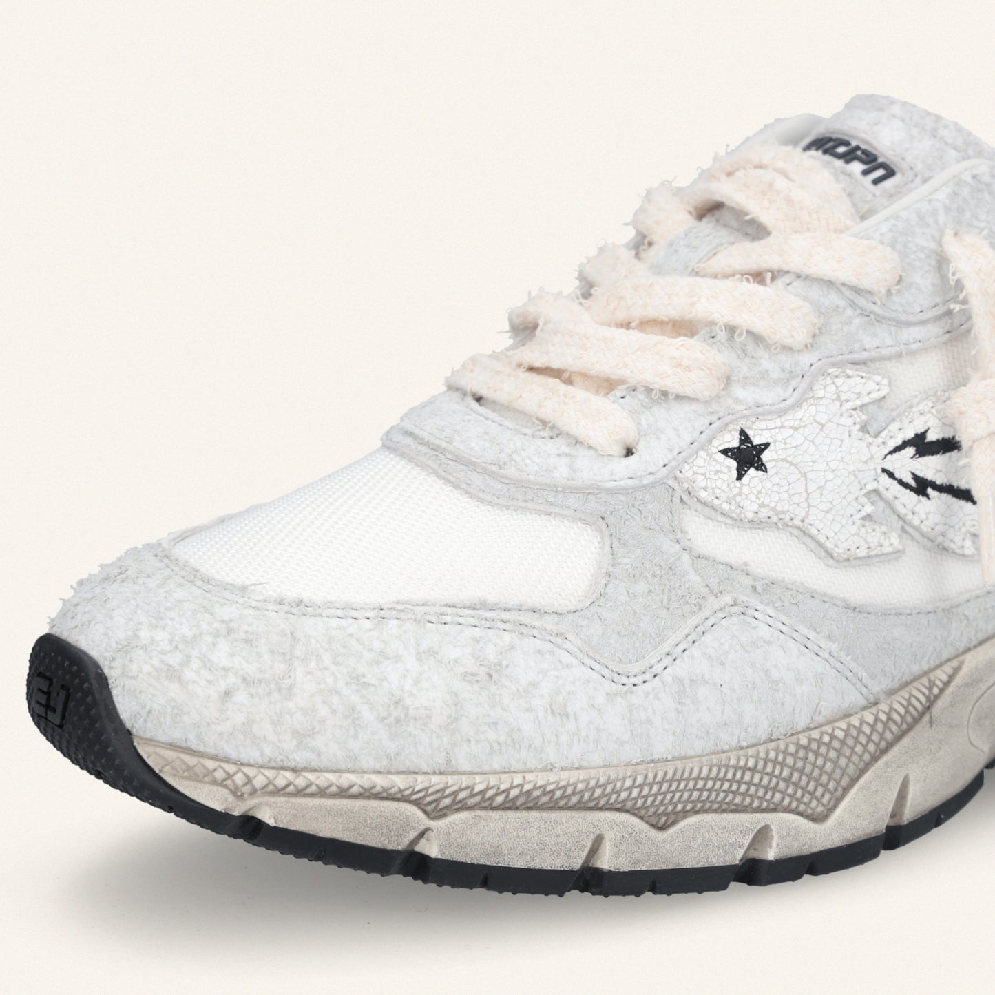 Entjpn Run Rocket - sneakers crackle bianca man
