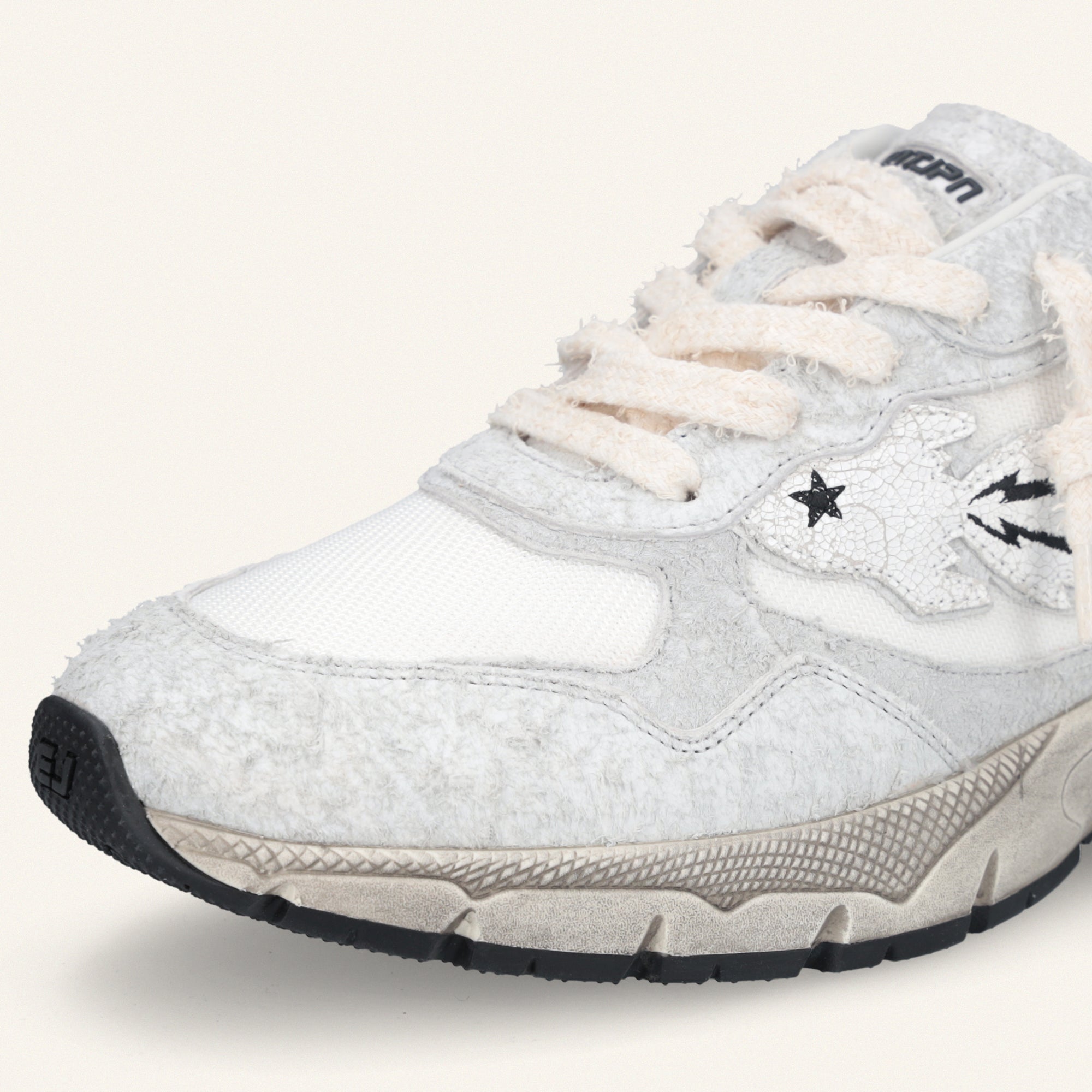 Entjpn Run Rocket - sneakers crackle bianca man