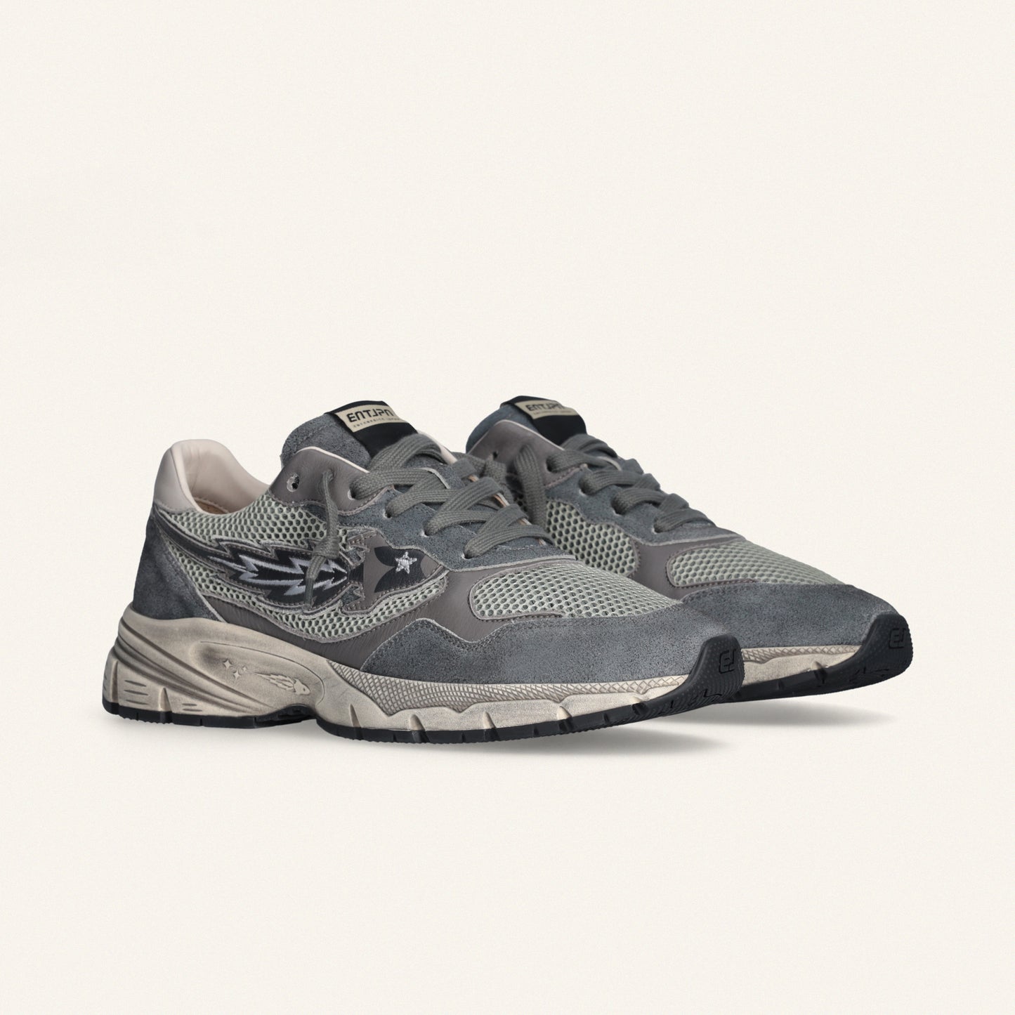Entjpn Run Rocket - sneakers running man grigio