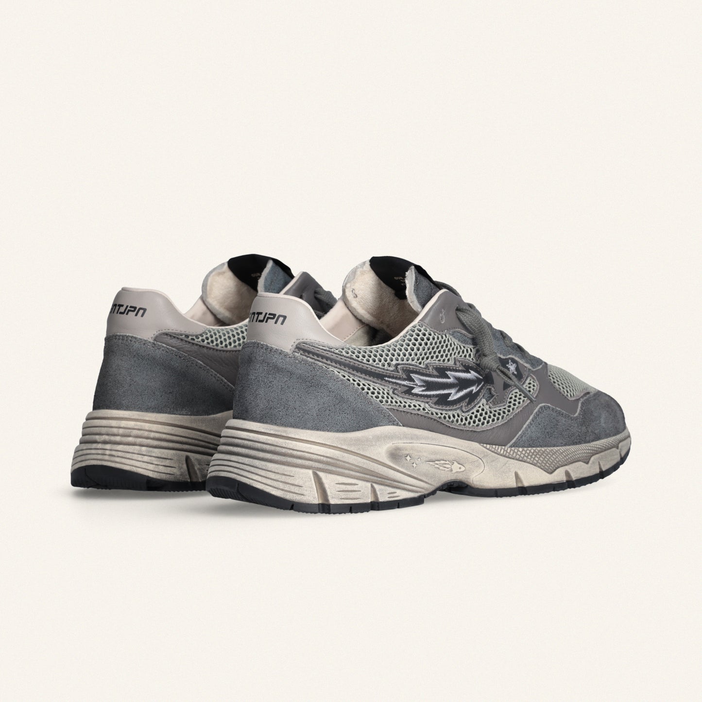 Entjpn Run Rocket - sneakers running man grigio