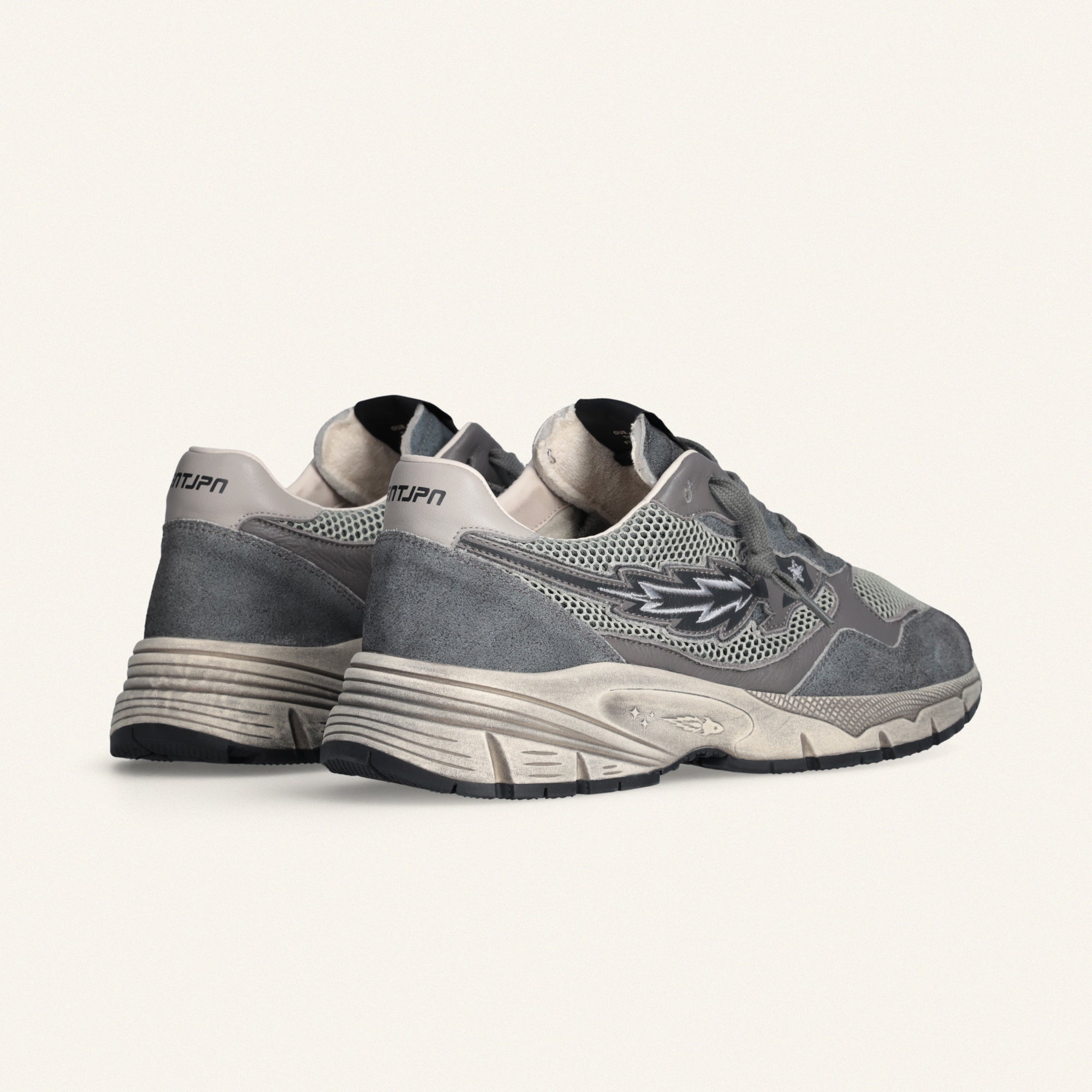 Entjpn Run Rocket - sneakers running man grigio