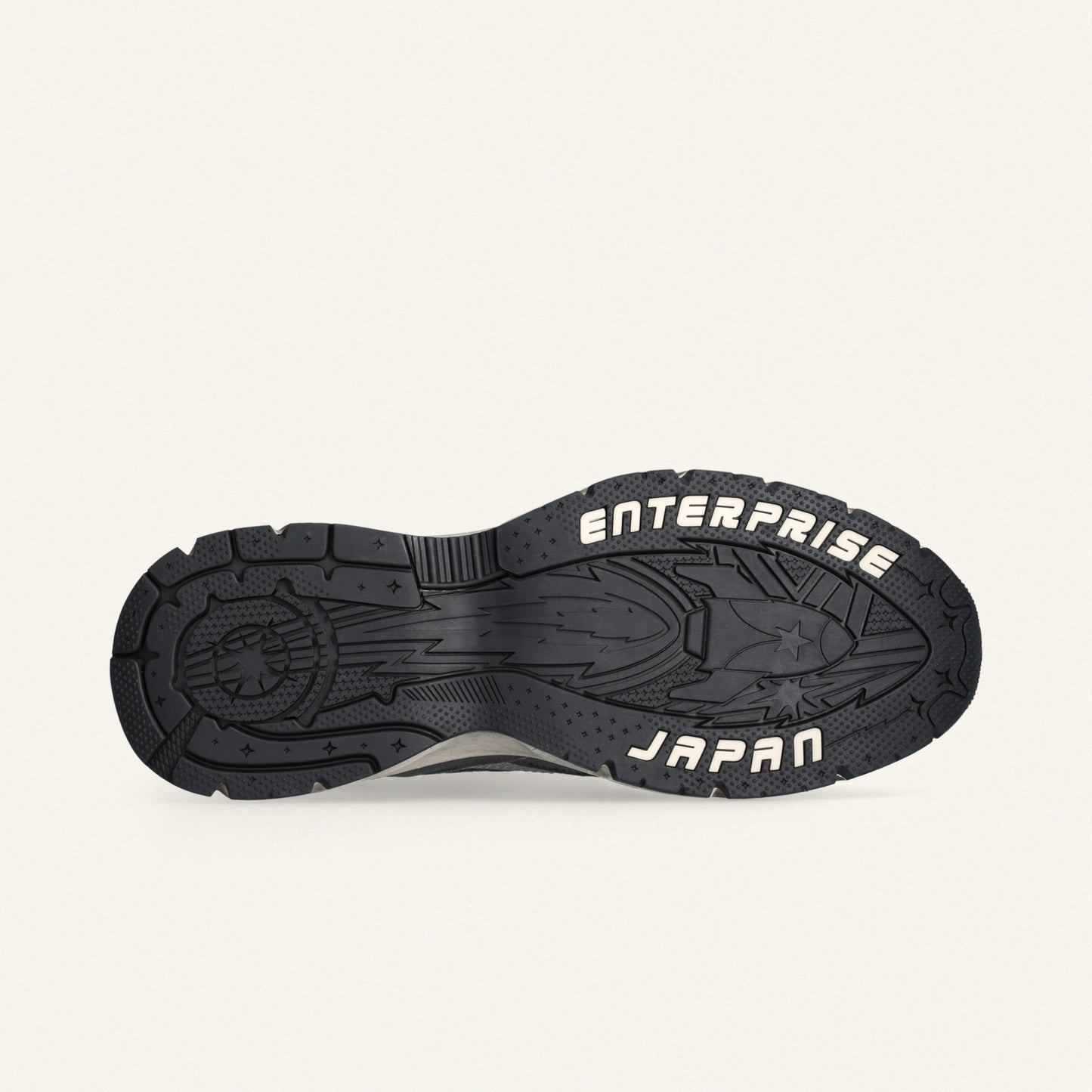 Entjpn Run Rocket - sneakers running man grigio