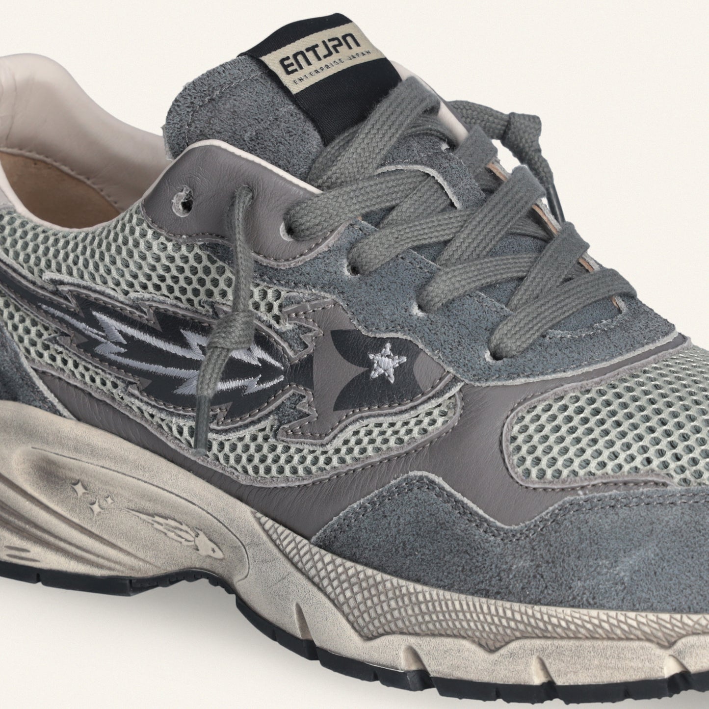 Entjpn Run Rocket - sneakers running man grigio