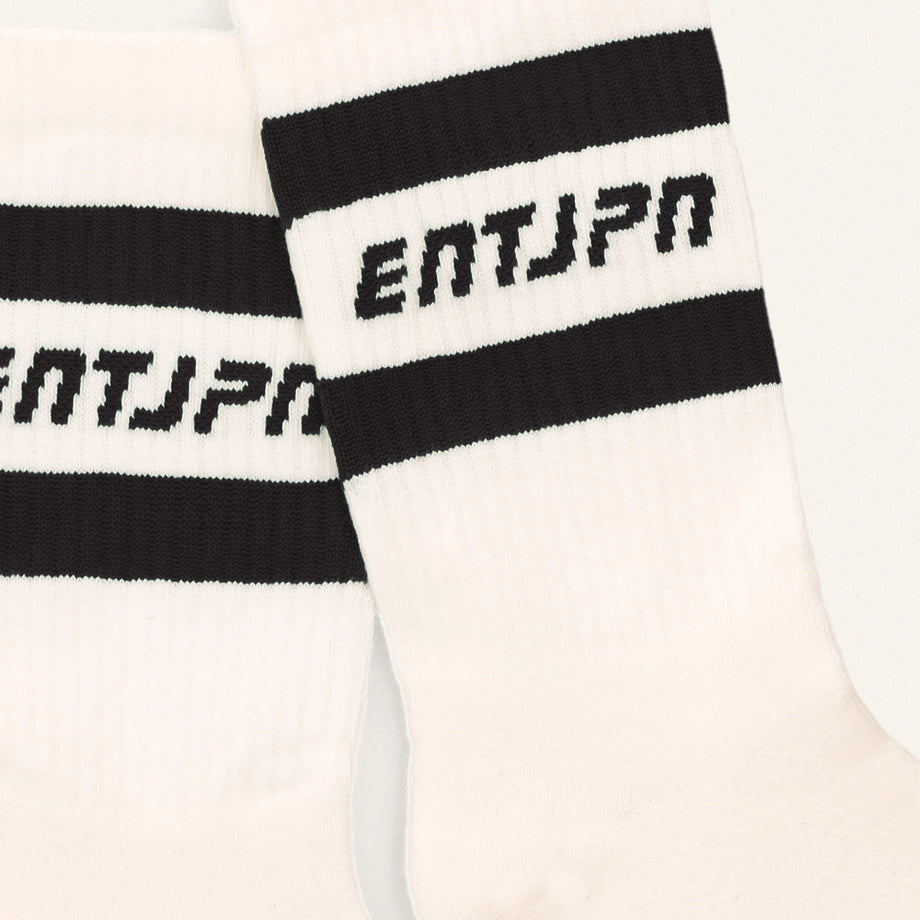 Calzini con logo ENTJPN e stripes nere image