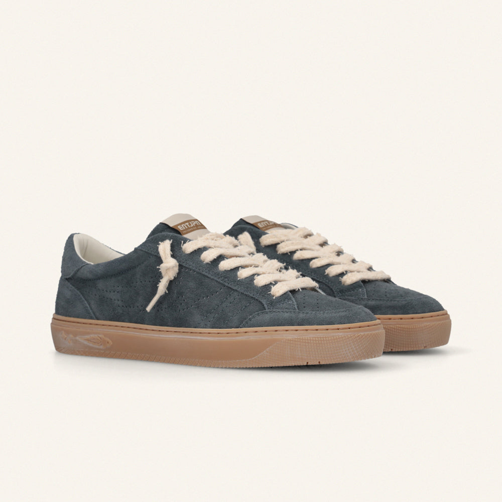 Entjpn Jupiter Rocket - sneakers in suede royal blue