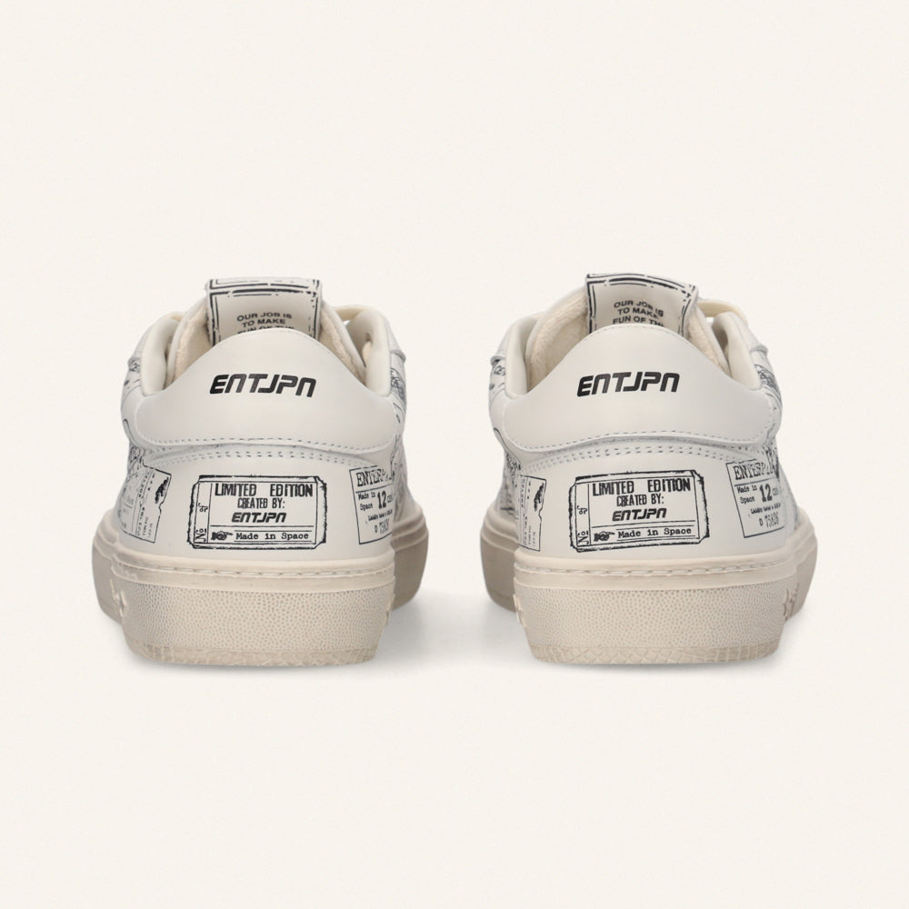 Entjpn Jupiter Rocket Postage - sneakers in pelle con stampa all over