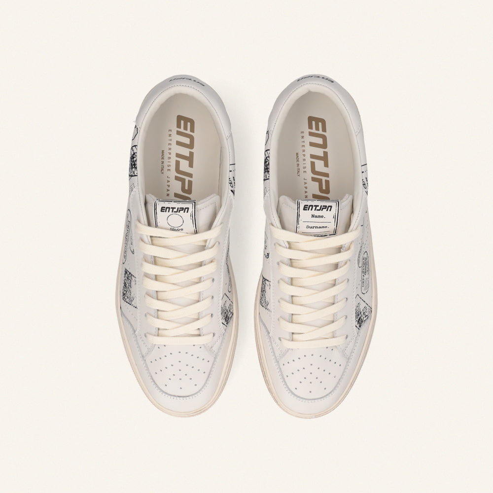 Entjpn Jupiter Rocket Postage - sneakers in pelle con stampa all over