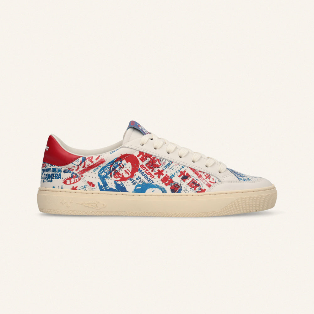 Entjpn Jupiter Rocket Nippon - sneakers in pelle con stampa all over
