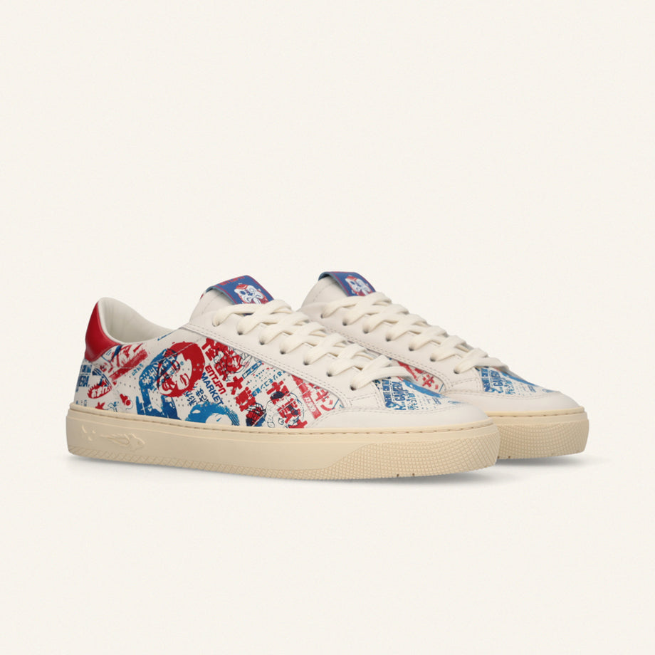 Entjpn Jupiter Rocket Nippon - sneakers in pelle con stampa all over
