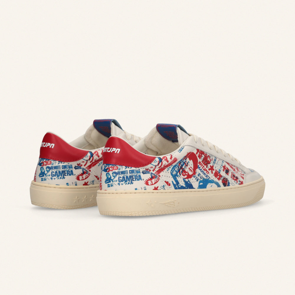 Entjpn Jupiter Rocket Nippon - sneakers in pelle con stampa all over