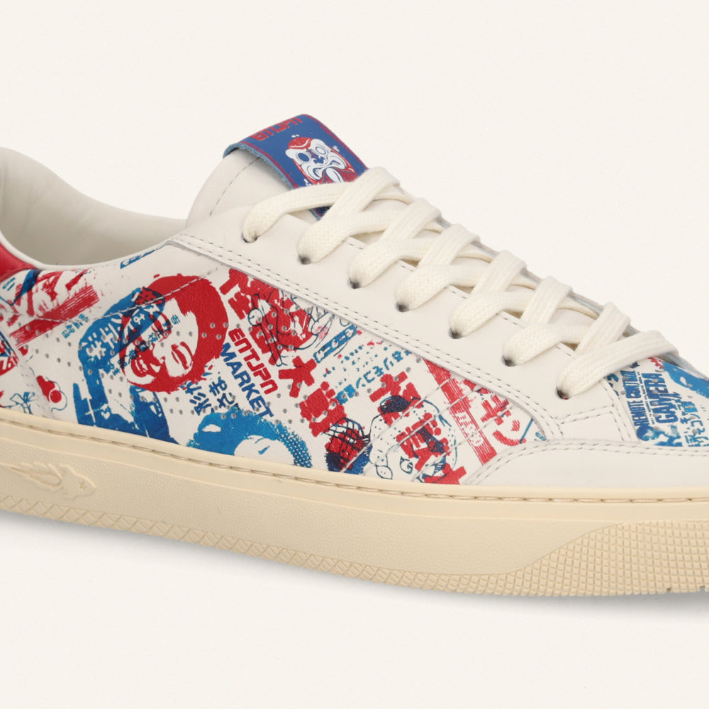 Entjpn Jupiter Rocket Nippon - sneakers in pelle con stampa all over