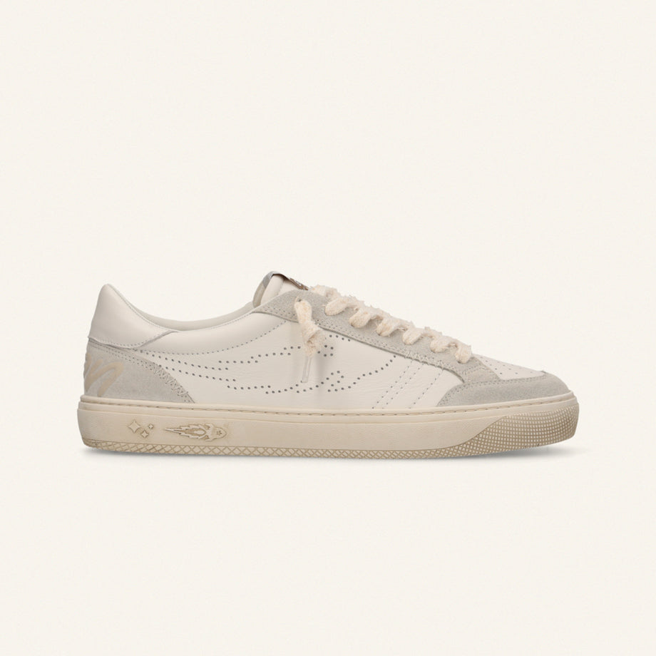 Entjpn Jupiter Rocket - sneakers bianche vintage in pelle image